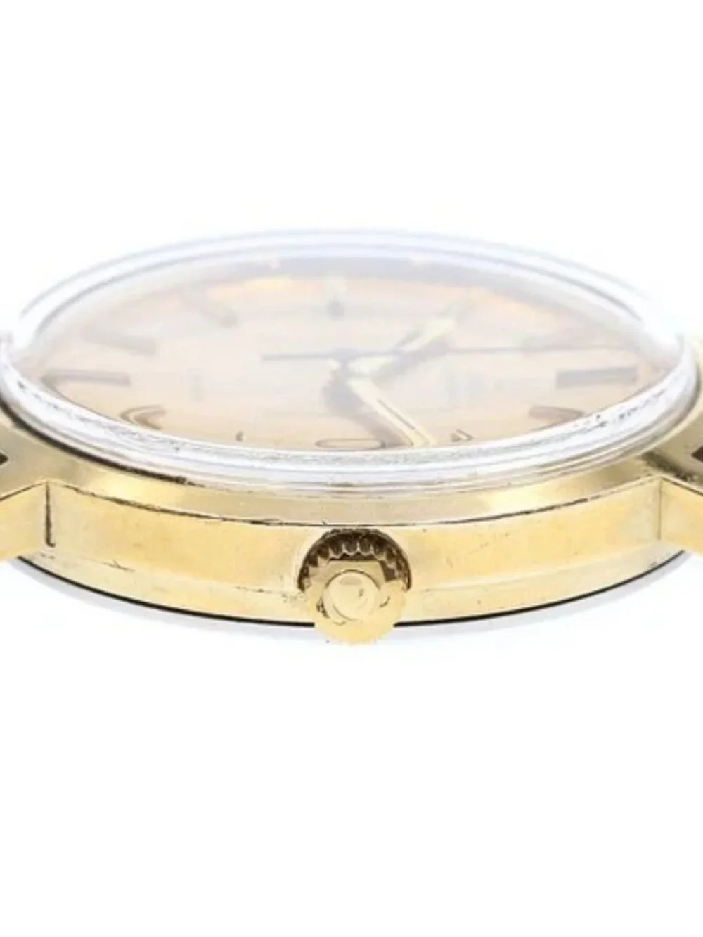 OMEGA Geneve 166.0163 Date Cal.1012 gold Dial Automatic Men's Watch_962665